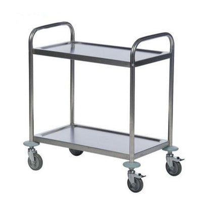 JINGLE carts  Thickened hotel mobile dining car three layers of stainless steel