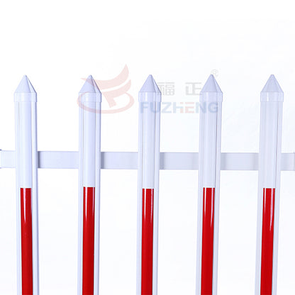 FUZHENG Plastic Fence  PVC transformer guardrail fence fence
