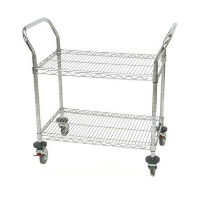 JINGLE carts  Thickened hotel mobile dining car three layers of stainless steel