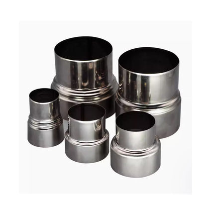 HAITIAN Stainless steel pipe reducers（Please consult customer service for specific prices）Smoke pipe reducer adapter heat-resistant