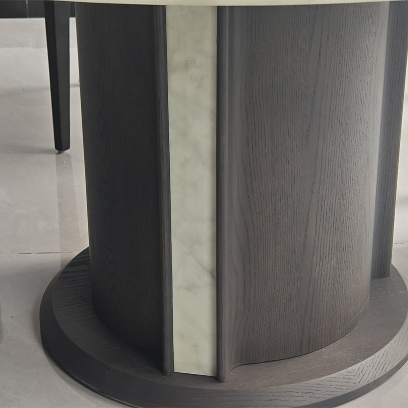 BOLIN trendy simple dining table  Modern home table round table