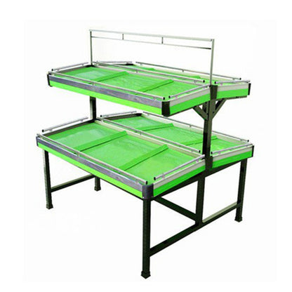 JINGLE fruit and vegetable rack  Fresh supermarket fruit shelf promotion display rack multi-function