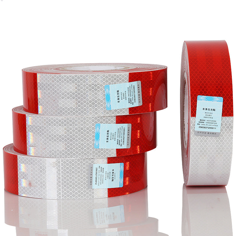 FUZHENG reflective sticker    3M body reflective strip annual inspection car label