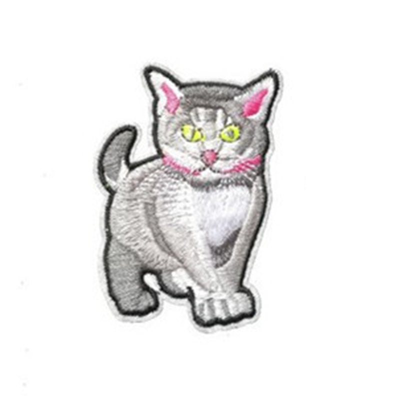 SHENGTONG Animal Series   Cartoon animal embroidered cloth applique with torn patch applique