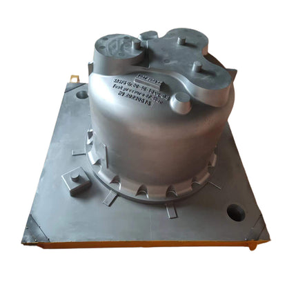 JINGJUN exhaust air silencer  Metal muffler CNC machining durable