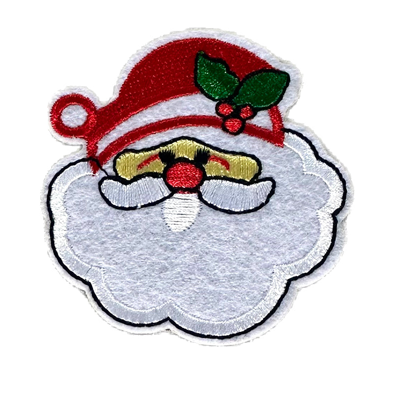 SHENGTONG Christmas Series  Embroidery cloth paste hair accessories DIY accessories
