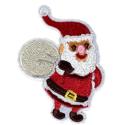 SHENGTONG Christmas Series  Embroidery cloth paste hair accessories DIY accessories