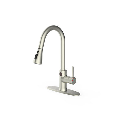 OULI Sensor Kitchen Faucet LT0143  All-copper pull-out kitchen faucet Universal retractable faucet for household washing basin