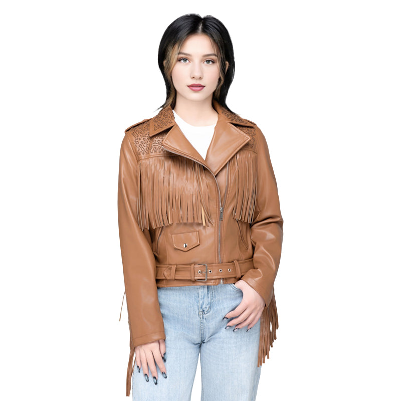 ZHENJIN Women's leather 02