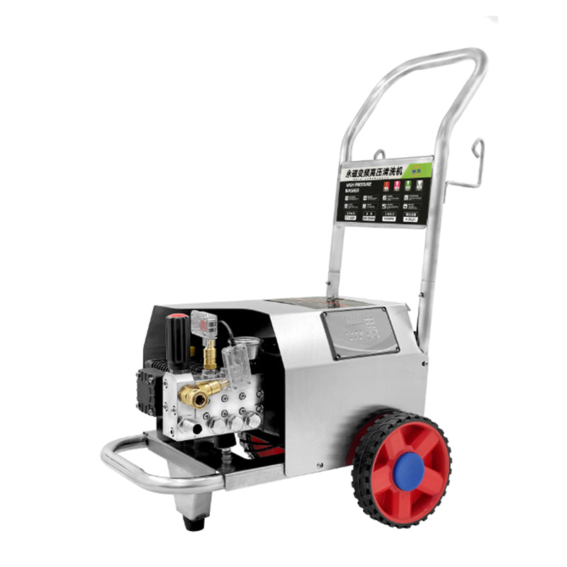 LUGANG Permanent magnet high pressure caustic soda machine   Permanent magnet variable frequency high pressure cleaning machine High power high pressure water gun