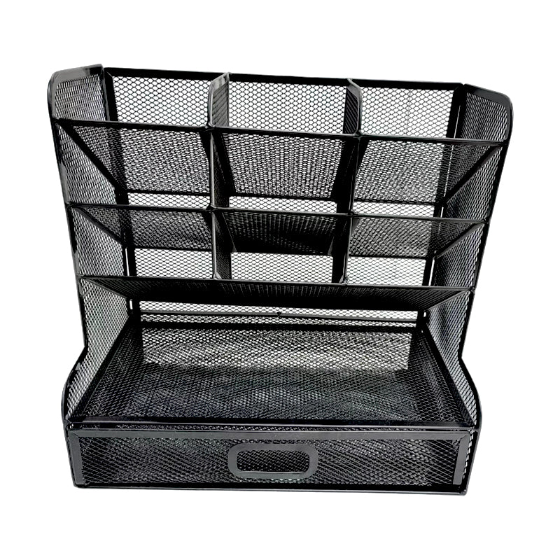 YONGHAO Ten-Compartment Pencil Holder + Drawer