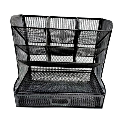 YONGHAO Ten-Compartment Pencil Holder + Drawer