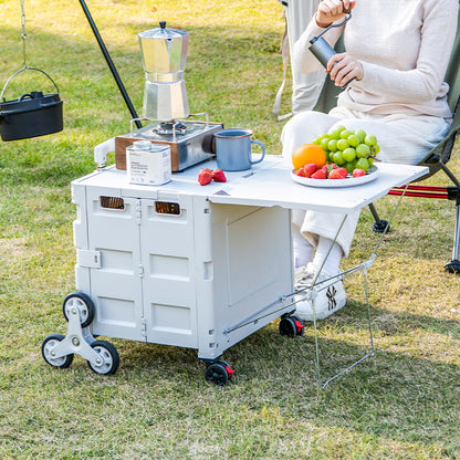 JIYING Portable Folding Shopping Cart 01