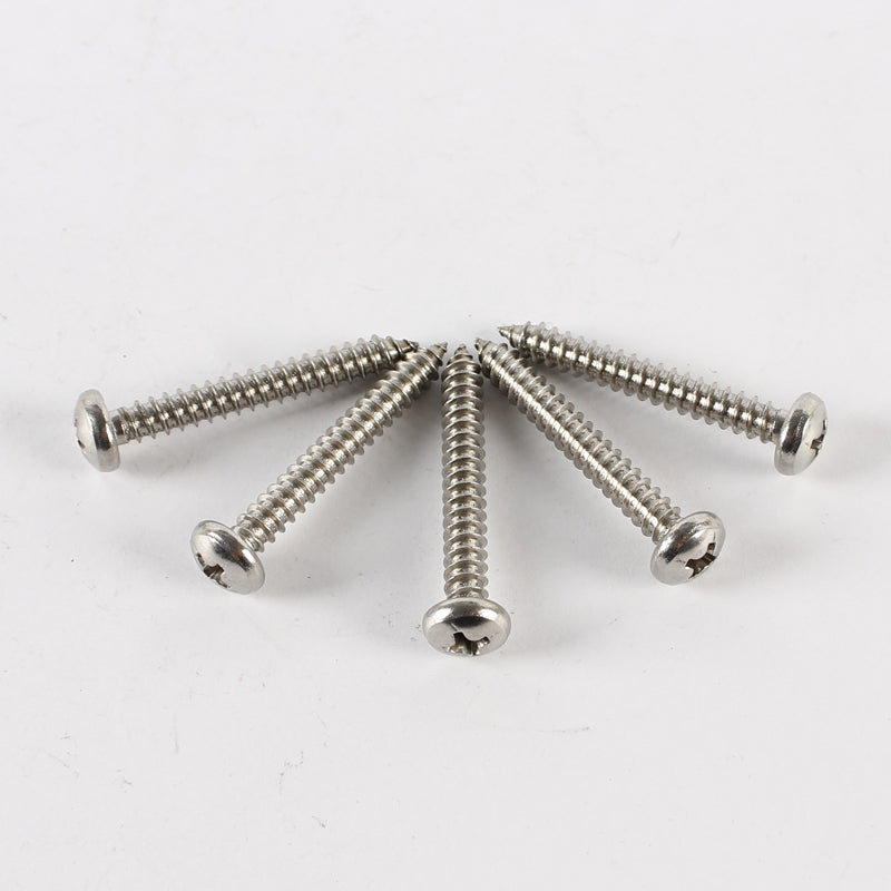 DAJIN Cross recessed pan head tapping screws zinc plated Starting lot size 500,000 pieces Self-tapping nails with pointed end and big head Phillips screw