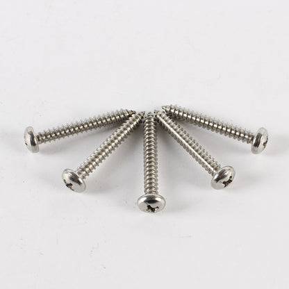 DAJIN Cross recessed pan head tapping screws zinc plated Starting lot size 500,000 pieces Self-tapping nails with pointed end and big head Phillips screw