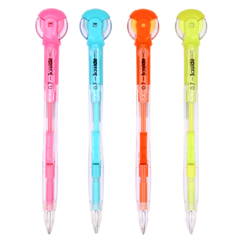 BAISI Activity Pencil MP-537  Automatic pen Writing pen with eraser for students