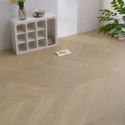 SHIJU Oak pure three layer fish bone  Thickening wear-resistant household environmental protection