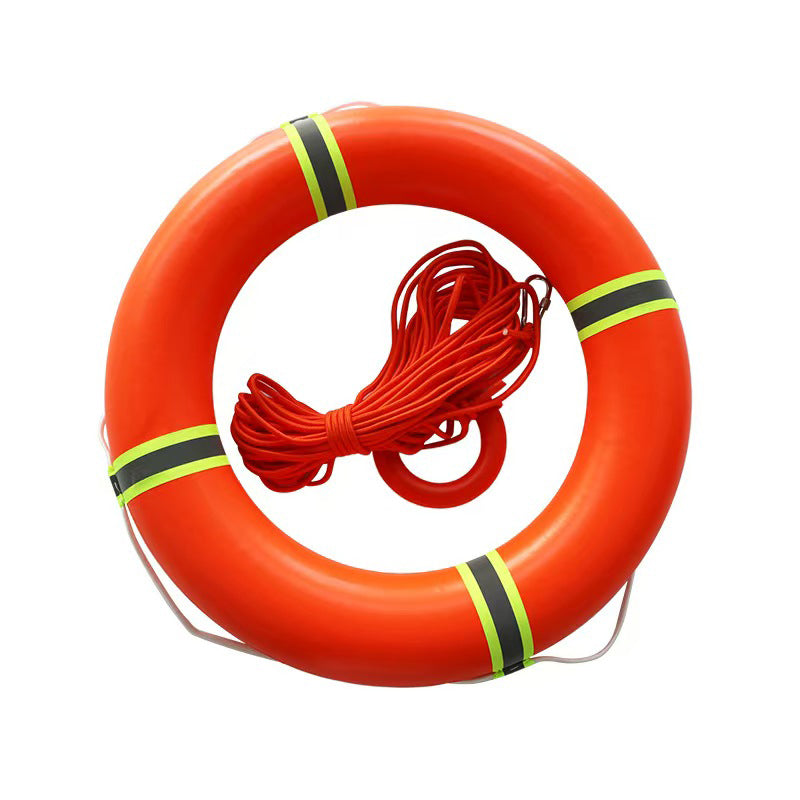 HUAAO Plastic life preserver Swimming ring 02 (Please consult customer service for specific prices) Specialized lifebuoys Thickened solid core emergency flood control
