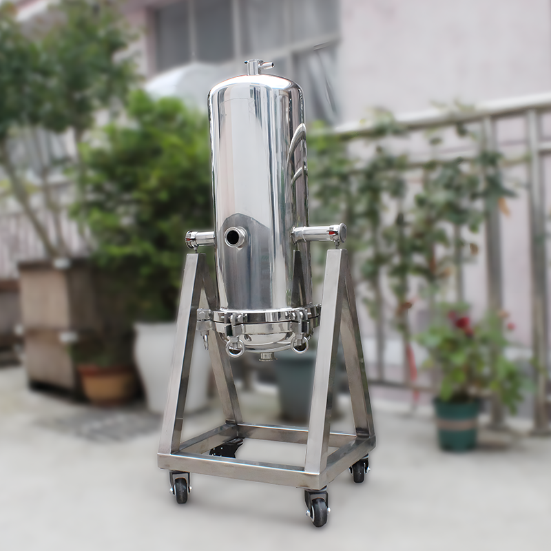 DUTE Stainless Steel Titanium Rod Filter（For specific pricing, please contact customer service）Safe Environmentally Friendly Horizontal Type Fine Chemical Raw Materials
