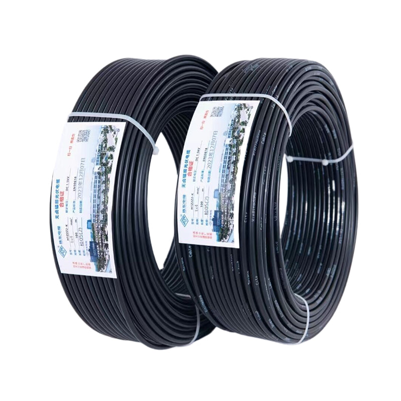 XINJINGDONG Photovoltaic cable（Please consult customer service for specific prices）For the DC side of PV modules Between inverter and step-up transformer heat-resistant