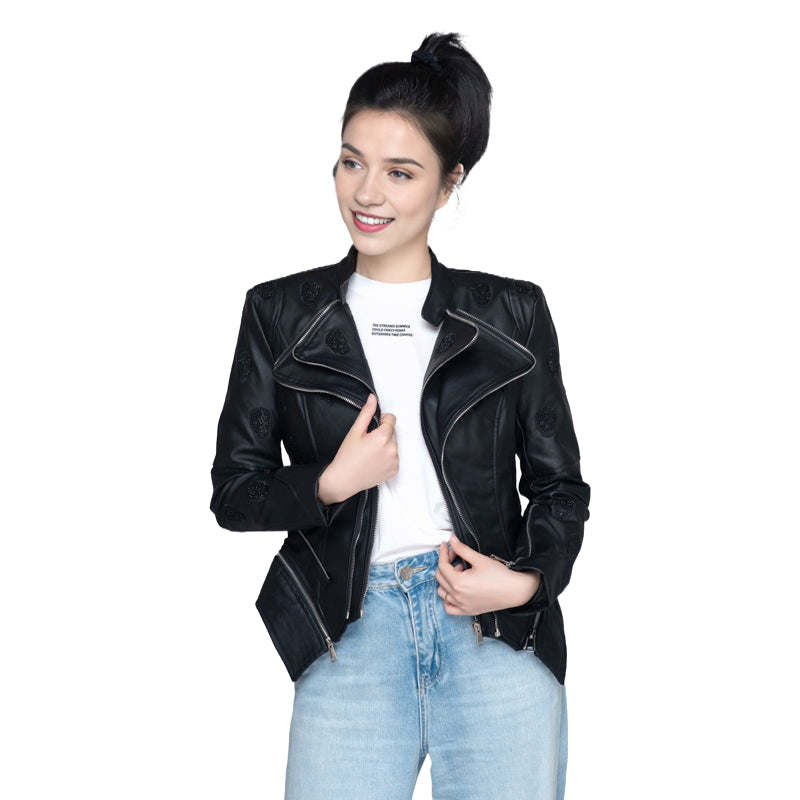 ZHENJIN Women's leather 03