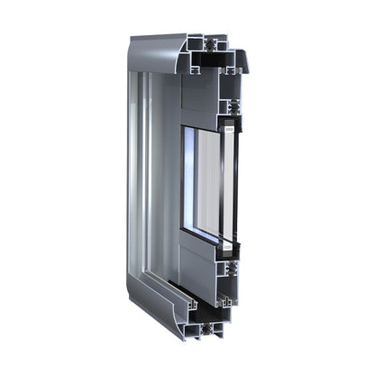 HUSHENG Aluminum alloy ES86 series sliding window  Steel fire-resistant window soundproof window
