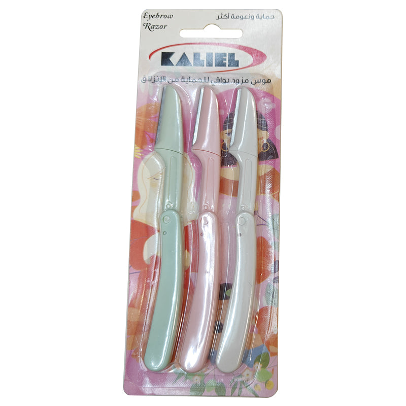 YINPIN Manual portable disposable eyebrow trimmer A019, A820 Starting lot 3600 pcs
