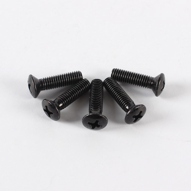 DAJIN Blackened cross recessed raised countersunk head left-hand screws Starting lot size 500,000 pieces 304 stainless steel Phillips round head screws Switch socket screws