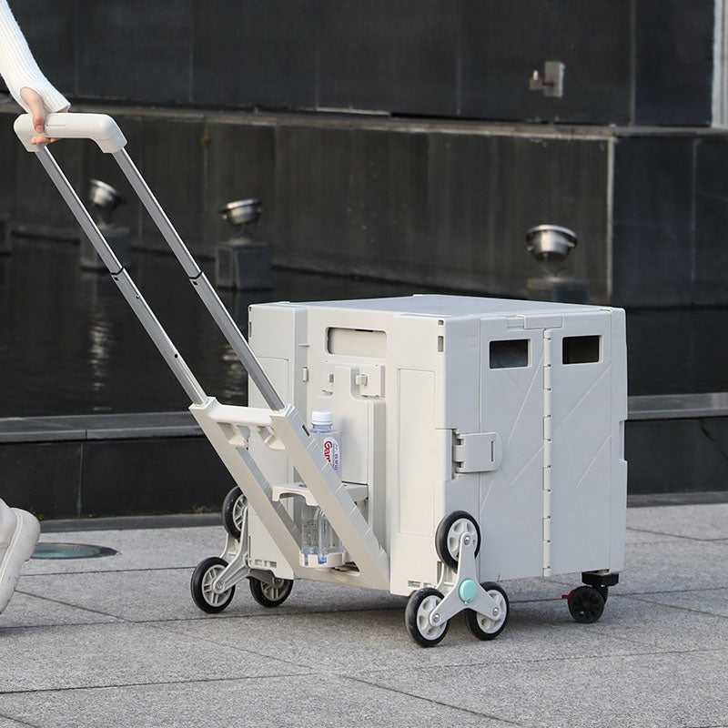 JIYING Portable Folding Shopping Cart 02