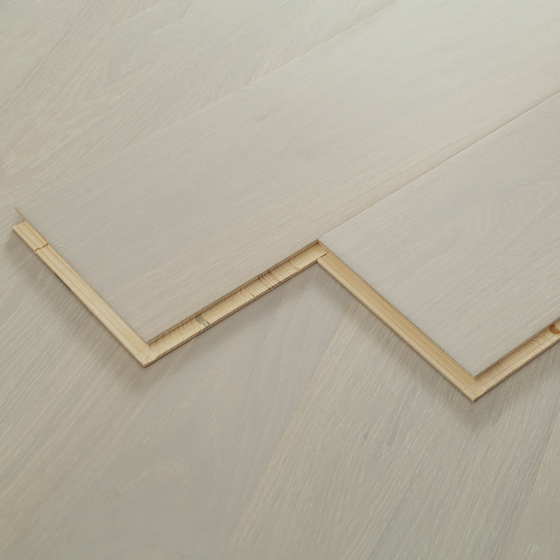 SHIJU Oak whole birch cream white  Thickening wear-resistant environmental protection moisture-proof flame retardant non-slip