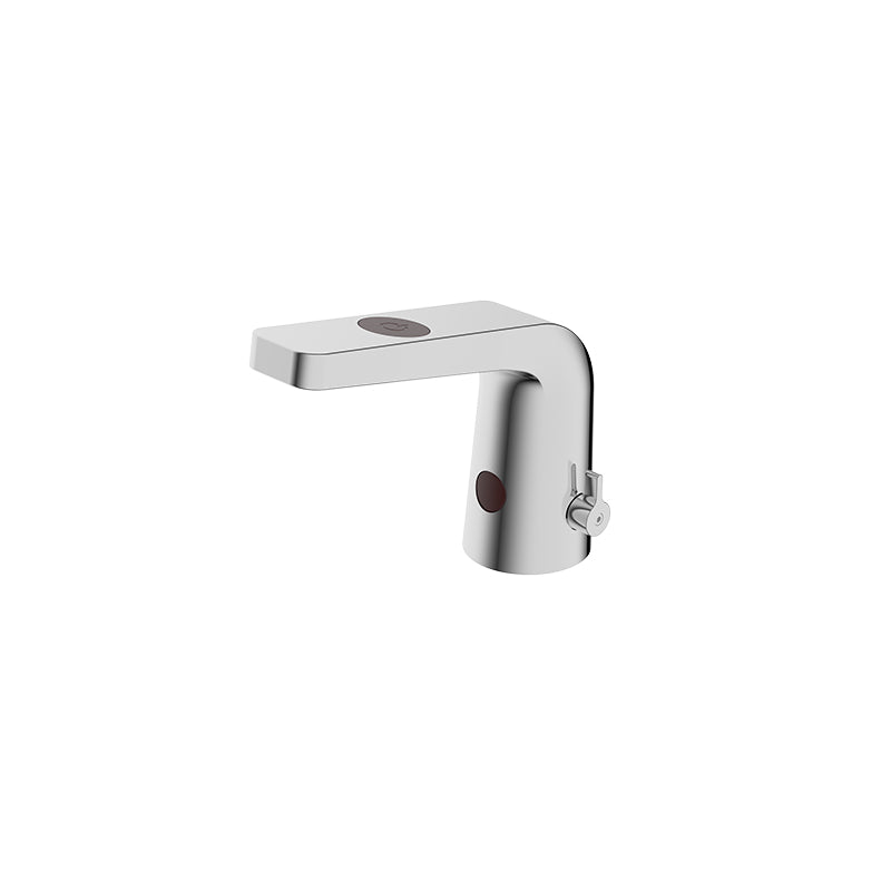 OULI Countertop Basin Sensor Faucet LT0104   All copper sensing faucet single cooling intelligent faucet hot and cold automatic infrared household hand wash