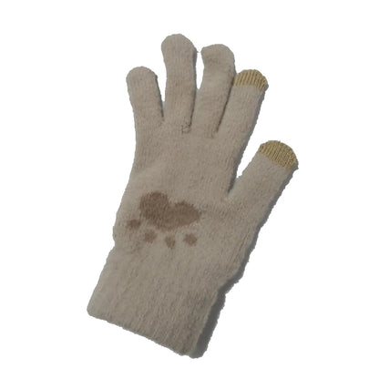 FUHE Deer Plush Gloves