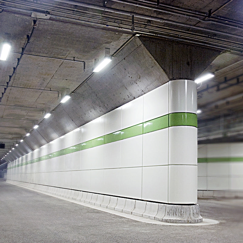 KAIER Enamelled steel plates for tunnels