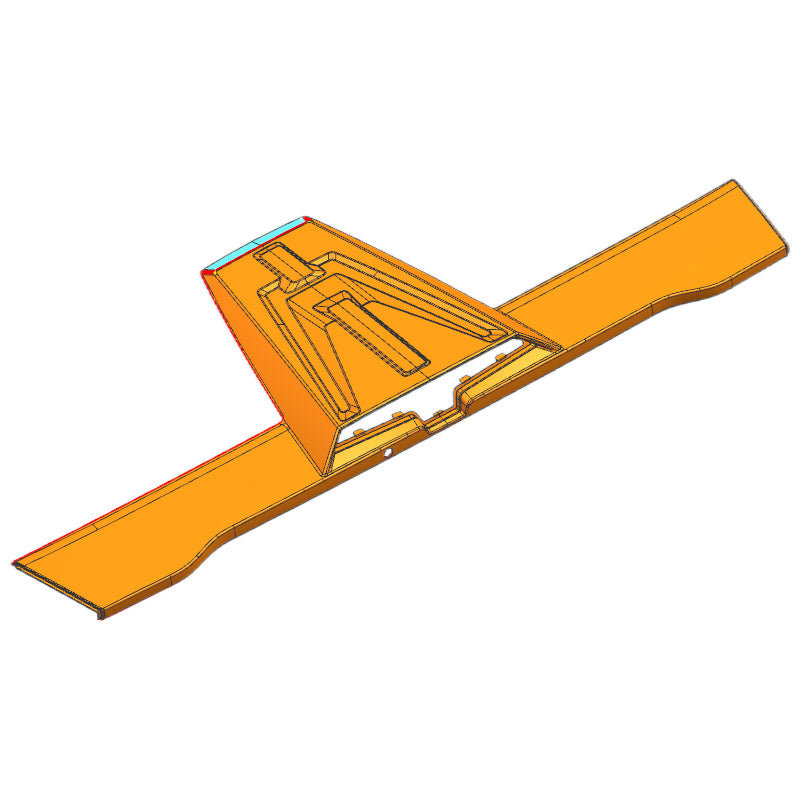 XINLEI Car tail spoiler outer panel (Please consult customer service for specific prices)    Auto Parts