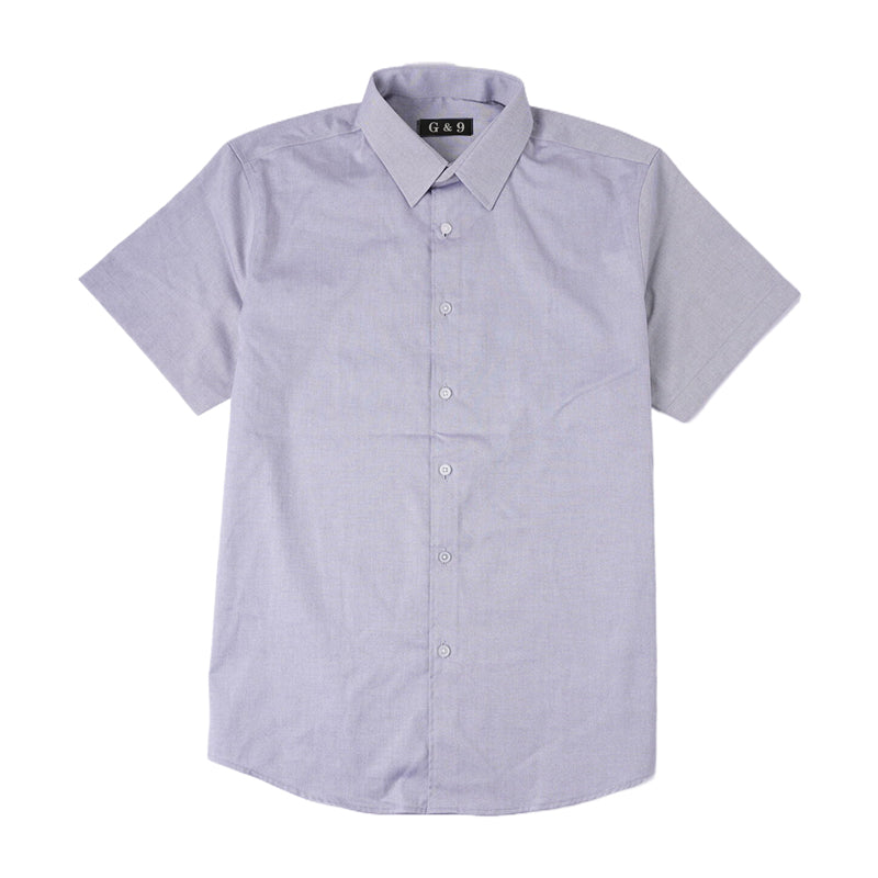 LESHI 2025 Summer cotton blue oxford non-iron shirt