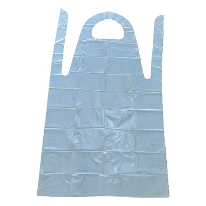 NUOBAIJIE PE apron Disposable apron Special for catering Hotel waterproof and oil-proof adult bib