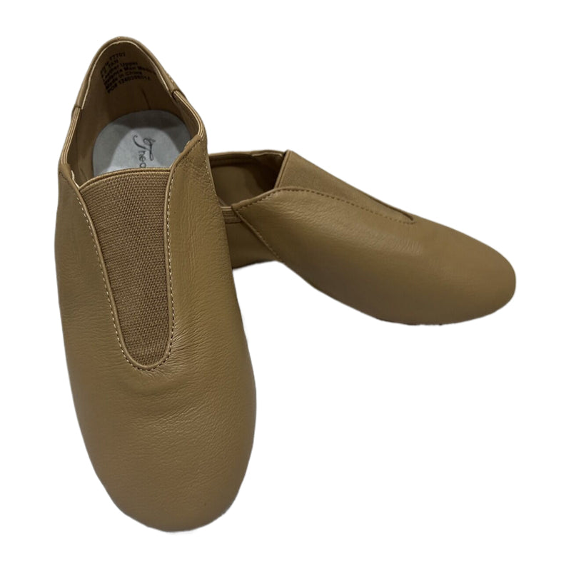 SHENDA Leather stretch jazz dance shoes 02
