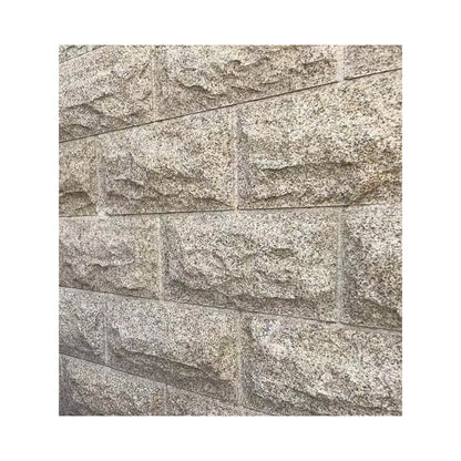 HUIJI G391 Yellow Rustic Mushroom Stone（For specific pricing, please consult our customer service）Villa Exterior Walls Polished Surface Dry Hanging Landscape Architecture