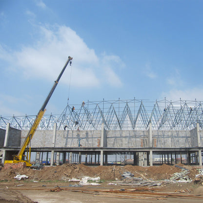 YUEGONG Processing, fabrication and installation of steel structure components (grid and truss) Manufacture custom steel structures to build design houses