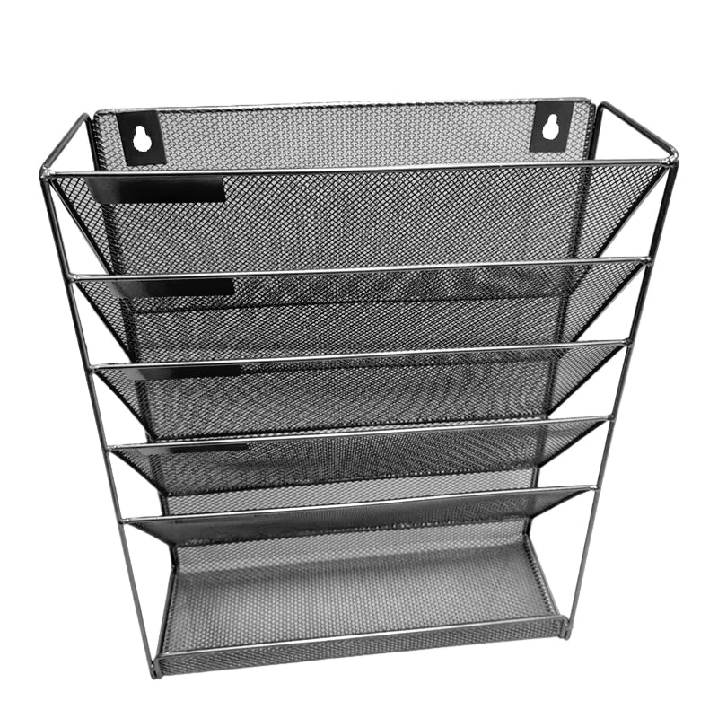 YONGHAO Five Tier Wall Magazine Rack