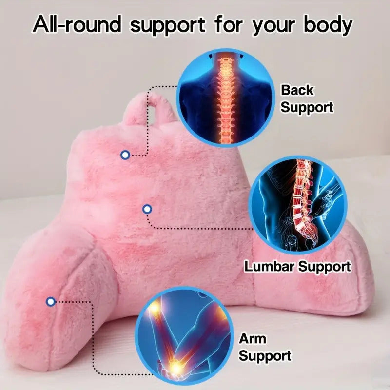 JINHUANYI Shaped lumbar pillow cushion (pillow case only)