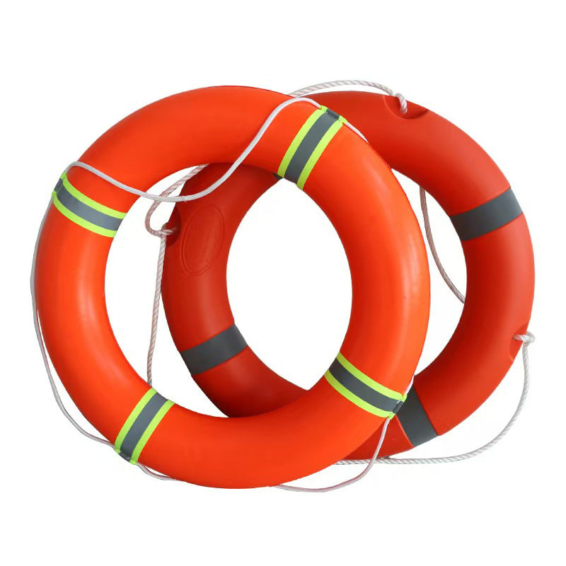 HUAAO Plastic life preserver Swimming ring 02 (Please consult customer service for specific prices) Specialized lifebuoys Thickened solid core emergency flood control