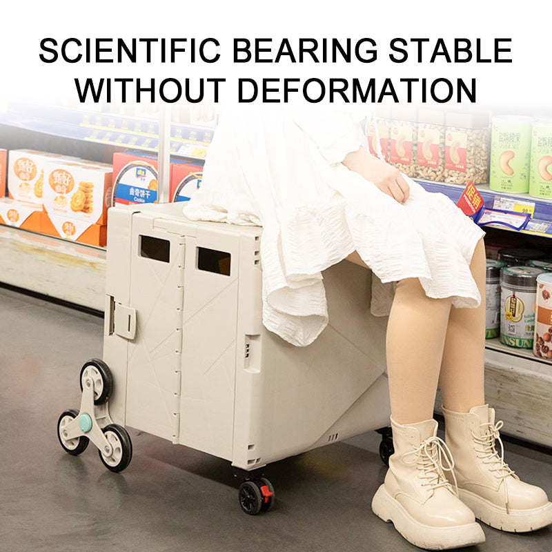 JIYING Portable Folding Shopping Cart 02