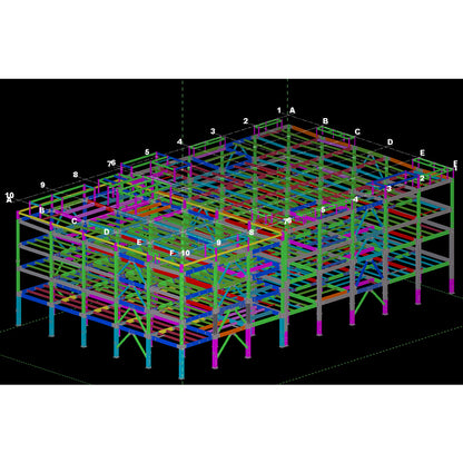 YUEGONG Deepening design of Steel structure projects