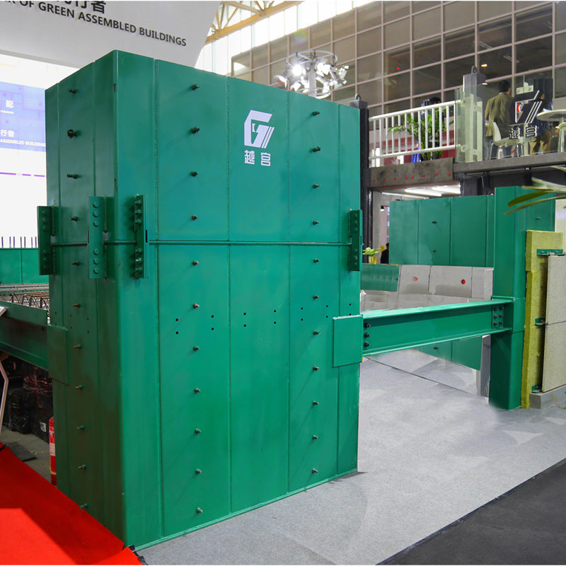 YUEGONG Processing, fabrication and installation of steel structure components (prefabricated housing)  Manufacture custom steel structures to build design houses