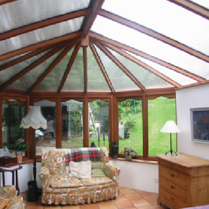 ZHONGJING Aluminum Clad Wood Sunroom   Leisure Sun Room Outdoor villa Sun room