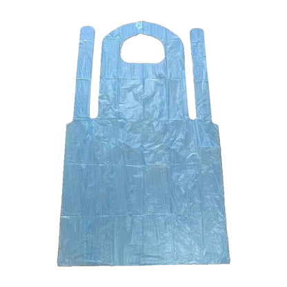 NUOBAIJIE PE apron Disposable apron Special for catering Hotel waterproof and oil-proof adult bib