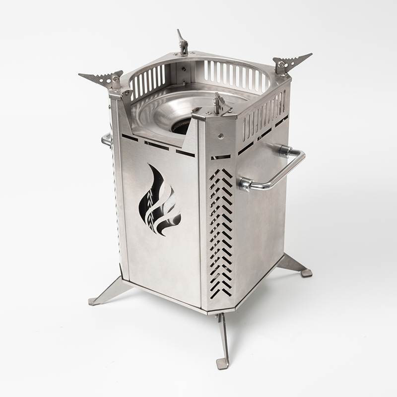RONGTENG Outdoor Stove（For specific pricing, please contact customer service）Customizable Stainless Steel Portable Design Compact and Exquisite