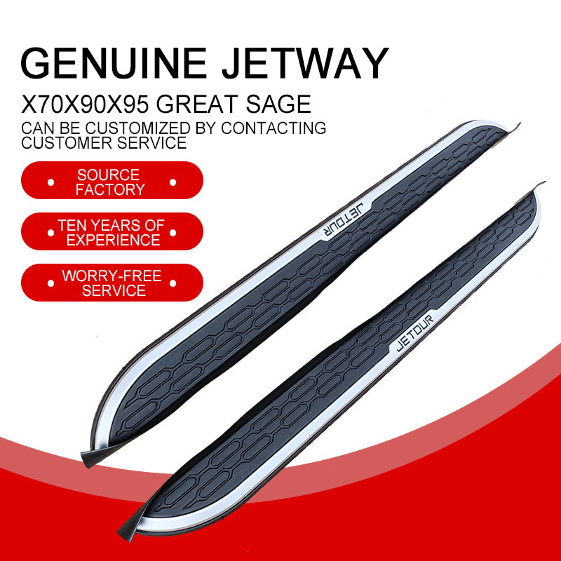 QIANYU Jetway X70/X90 Genuine Footrests Protecting the body Modification Accessories Decorative items