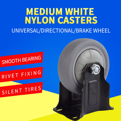 SHENGHONG Medium-Sized Silent Casters（For specific pricing, please consult customer service）eco-friendly cart wheels mechanical equipment parts